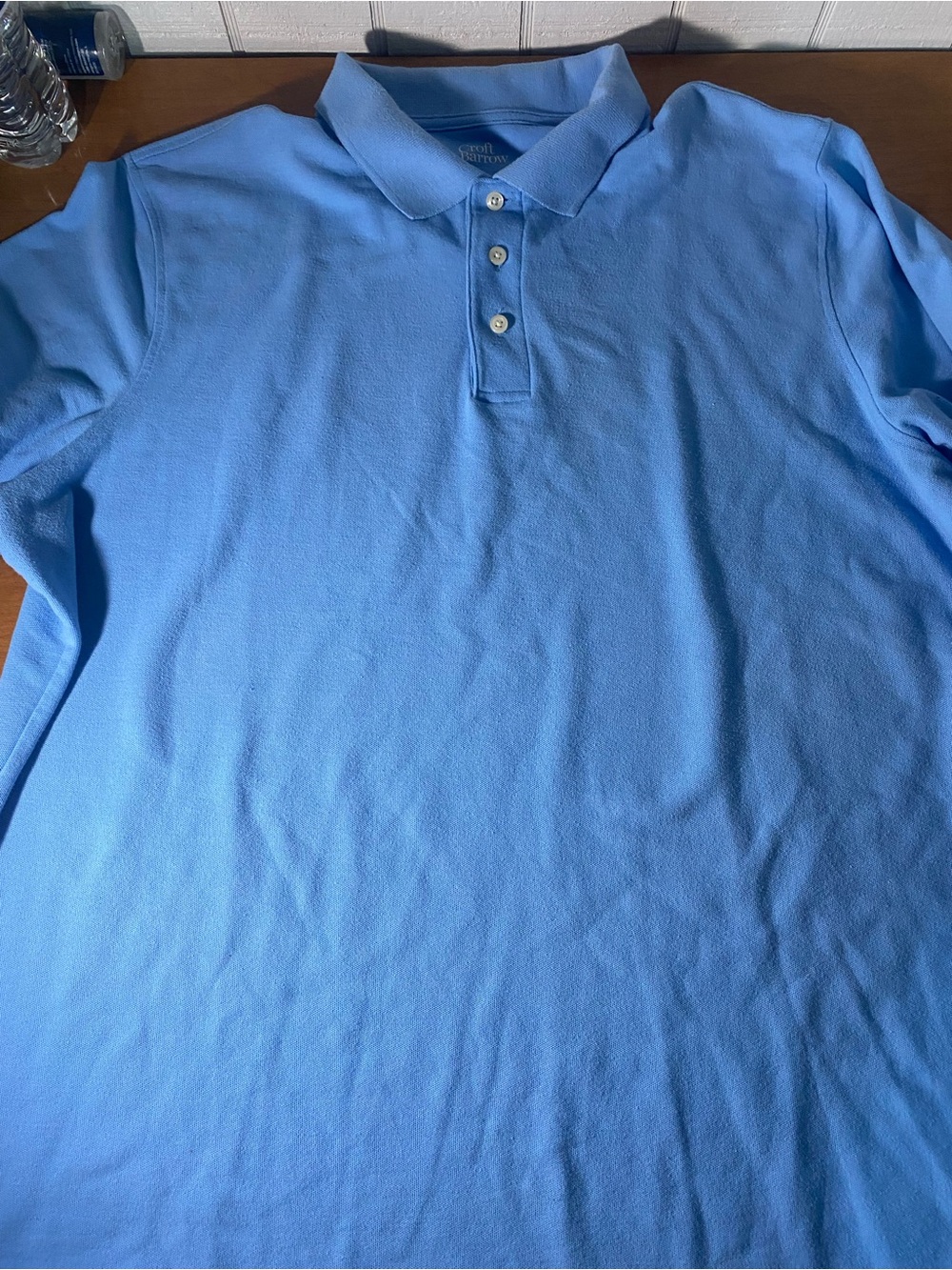 croft & barrow Sky Blue Men's Polo Shirt
